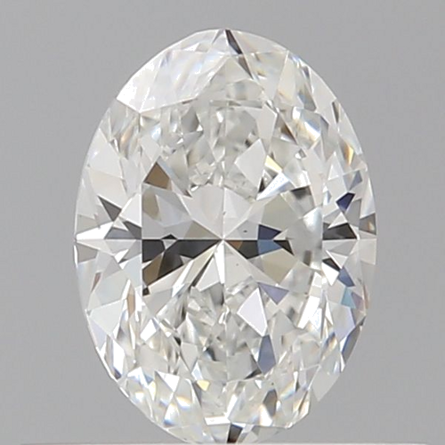 0.5 carat F-VS1 Natūralus Oval Deimantas (1)