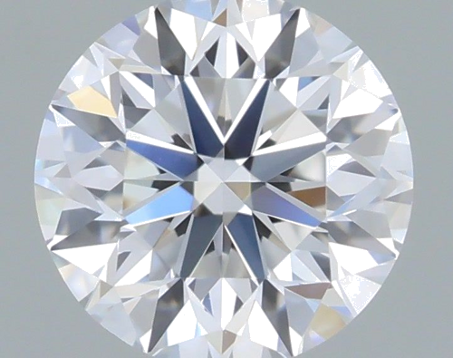 0.5 carat F-VVS1 GD cut Natūralus Round Deimantas (1)