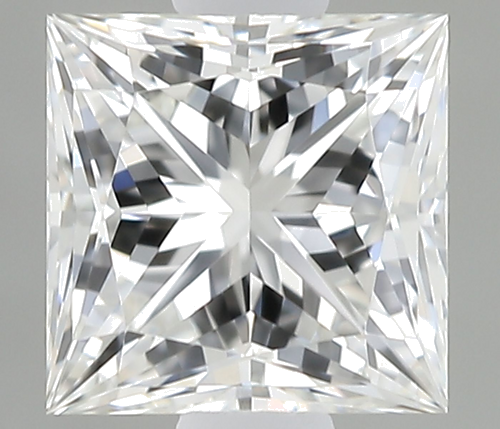 0.51 carat H-VVS1 Natūralus Princess Deimantas (1)