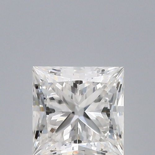 0.61 carat G-VS2 Natūralus Princess Deimantas (1)