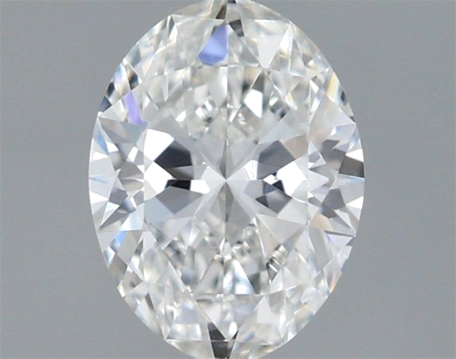 0.52 carat F-VVS2 Natūralus Oval Deimantas (1)