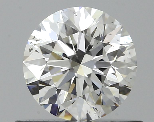 0.54 carat F-SI1 Excellent cut Natūralus Round Deimantas (1)