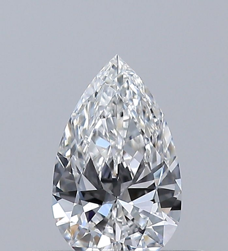 0.31 carat E-VVS1 Natūralus Pear Deimantas (1)