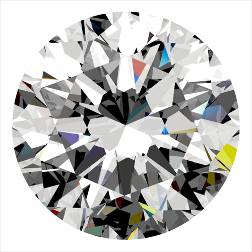 0.3 carat I-VS2 Very Good cut Natūralus Round Deimantas (1)