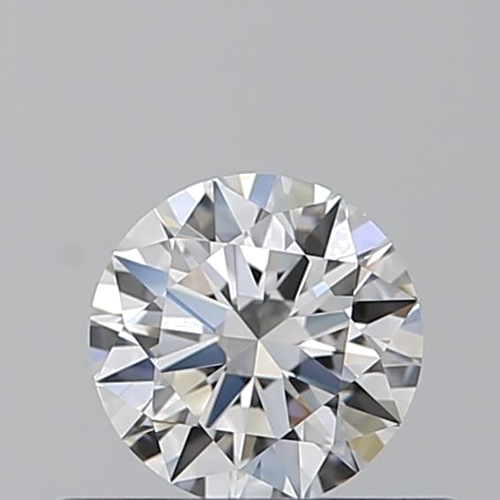0.42 carat F-VVS2 Excellent cut Natūralus Round Deimantas (1)