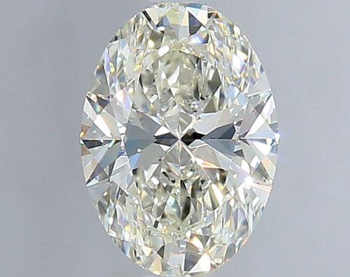 1.0 carat K-VS2 Natūralus Oval Deimantas (1)