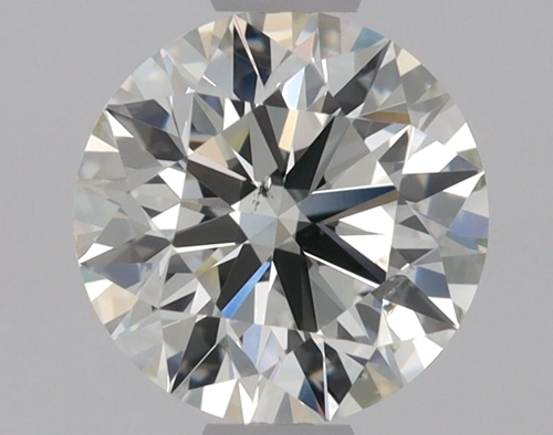 0.81 carat J-SI1 Excellent cut Natūralus Round Deimantas (1)