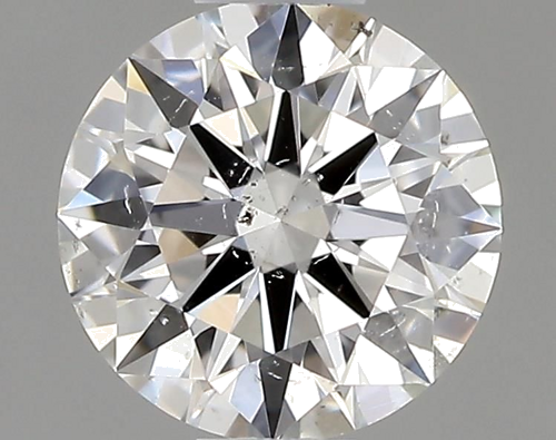 0.44 carat F-SI2 Excellent cut Natūralus Round Deimantas (1)