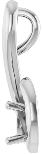 Pakabukas „Freeform“ 925 Sidabro Round 5.2mm (3)