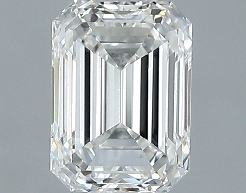0.46 carat F-SI1 Natūralus Emerald Deimantas (1)