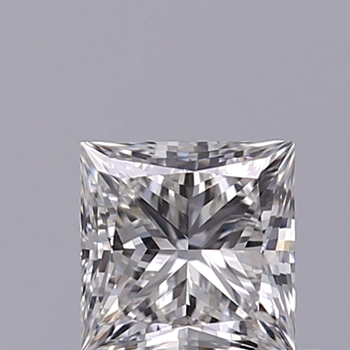 0.4 carat H-VVS2 Natūralus Princess Deimantas (1)