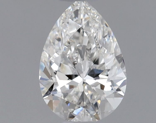 0.3 carat G-VS1 Natūralus Pear Deimantas (1)
