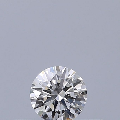 0.18 carat D-VVS1 Excellent cut Natūralus Round Deimantas (1)