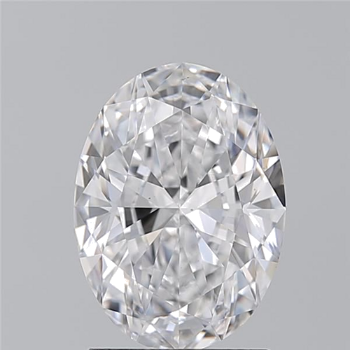1.7 carat D-VS2 Natūralus Oval Deimantas (1)