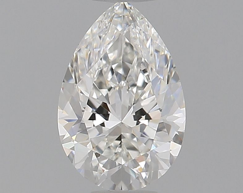 0.5 carat H-IF Natūralus Pear Deimantas (1)