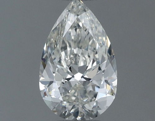 0.62 carat H-VS2 Natūralus Pear Deimantas (1)