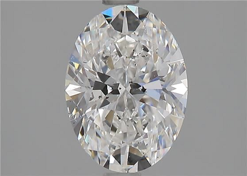 1.5 carat E-SI1 Natūralus Oval Deimantas (1)