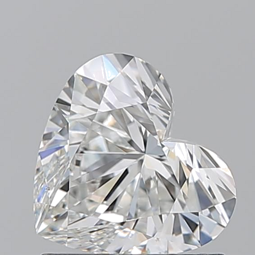 1.03 carat G-VS2 Natūralus Heart Deimantas (1)