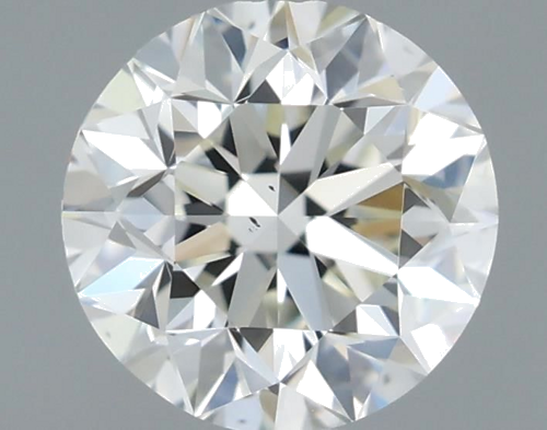 0.5 carat K-VS2 GD cut Natūralus Round Deimantas (1)