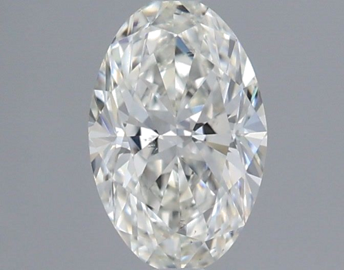 0.5 carat I-SI1 Natūralus Oval Deimantas (1)