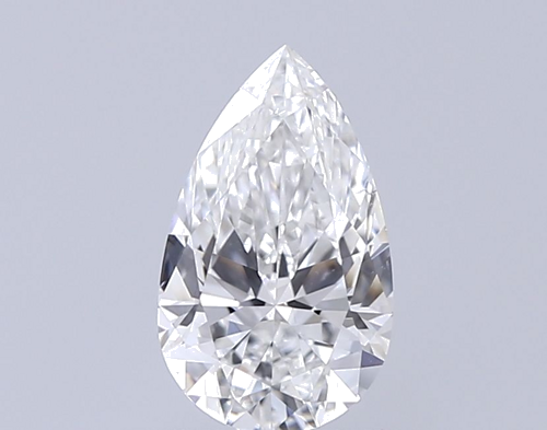 0.7 carat G-SI1 Natūralus Pear Deimantas (1)