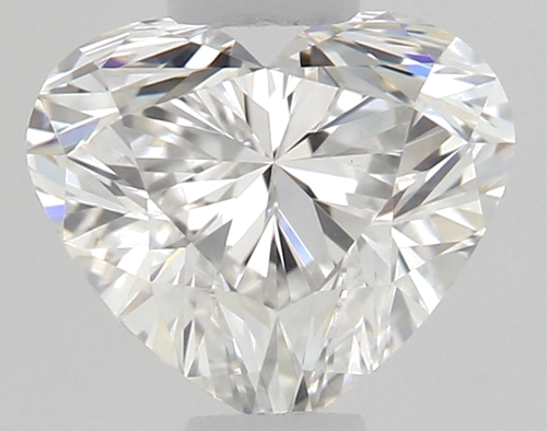 0.5 carat E-VVS2 Natūralus Heart Deimantas (1)