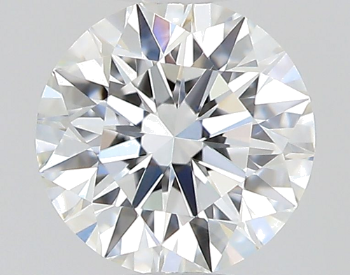 0.41 carat F-VVS2 Excellent cut Natūralus Round Deimantas (1)