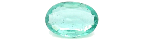 0.35 carat GREEN Oval Smaragdas (1)