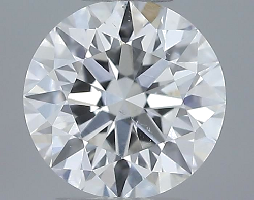0.51 carat E-SI1 Excellent cut Natūralus Round Deimantas (1)