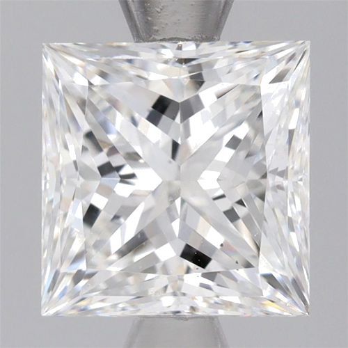 1.55 carat F-VS2 Natūralus Princess Deimantas (1)