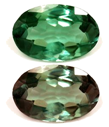 0.45 carat GREEN Oval Alexandrite (1)