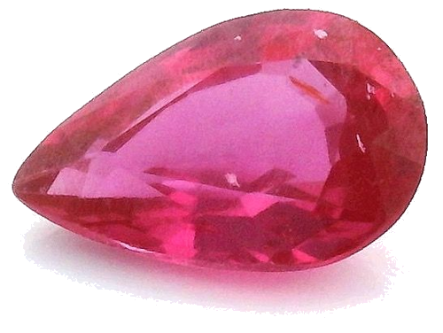 0.44 carat RED Pear Rubinas (1)