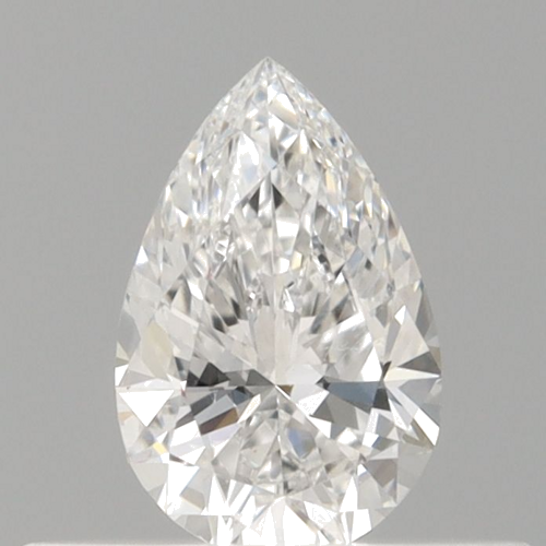 0.3 carat E-VVS1 Natūralus Pear Deimantas (1)