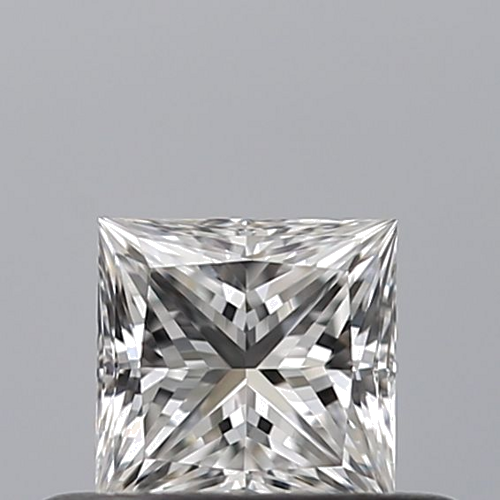 0.35 carat E-VVS1 Natūralus Princess Deimantas (1)