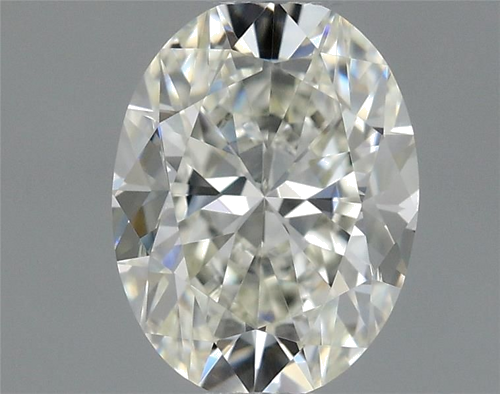 0.61 carat I-VVS2 Natūralus Oval Deimantas (1)