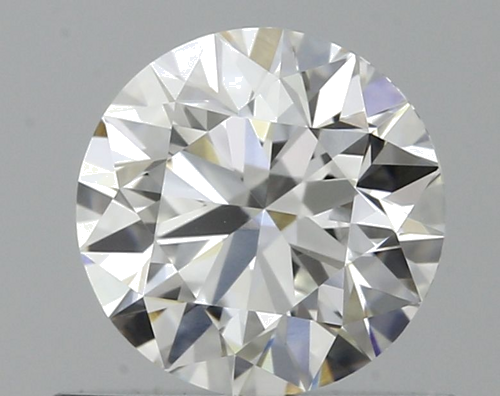 0.55 carat F-VVS2 Excellent cut Natūralus Round Deimantas (1)