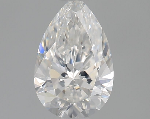 0.42 carat F-VS2 Natūralus Pear Deimantas (1)