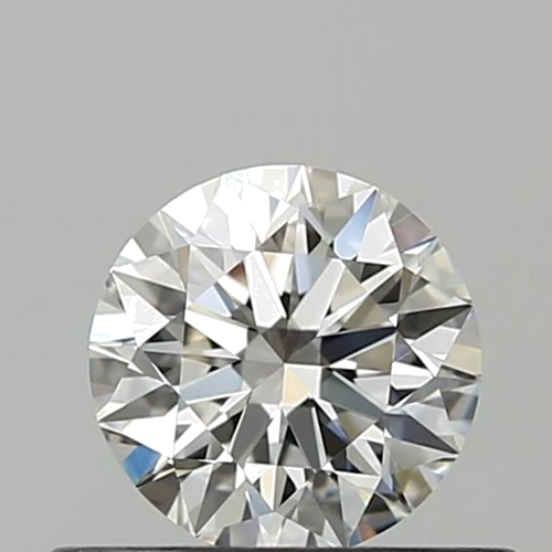 0.44 carat F-VVS2 Excellent cut Natūralus Round Deimantas (1)