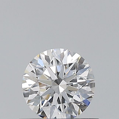0.51 carat D-VVS1 Excellent cut Natūralus Round Deimantas (1)