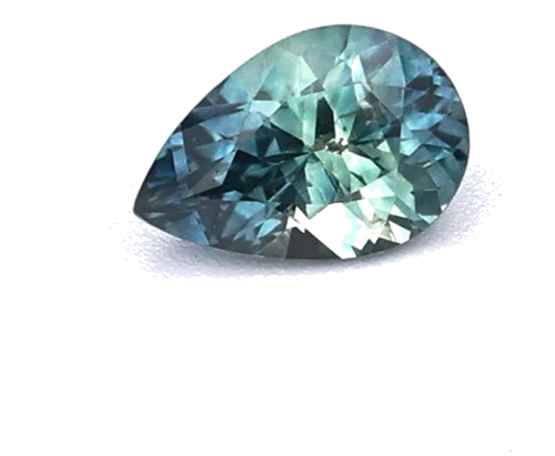 0.36 carat GREEN Pear Safyras (1)