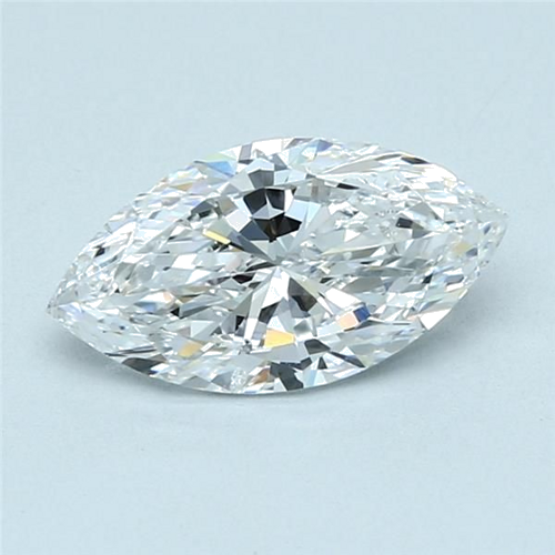 1.5 carat D-SI2 Natūralus Marquise Deimantas (1)