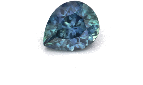 0.51 carat GREEN Pear Safyras (1)
