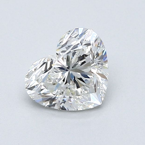 1.01 carat E-VS2 Natūralus Heart Deimantas (1)