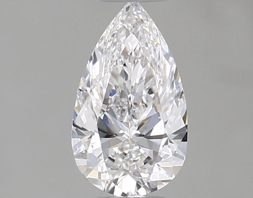 0.4 carat E-VS1 Natūralus Pear Deimantas (1)