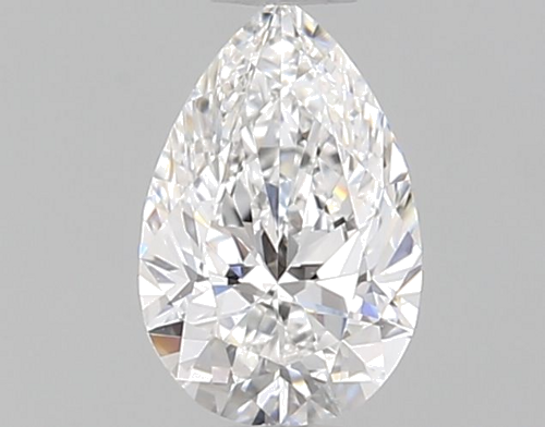 0.42 carat E-VVS1 Natūralus Pear Deimantas (1)