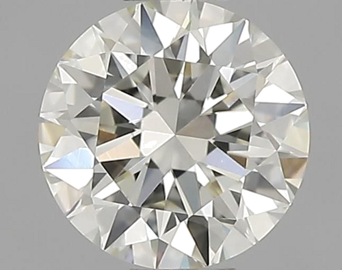 0.52 carat K-IF Excellent cut Natūralus Round Deimantas (1)
