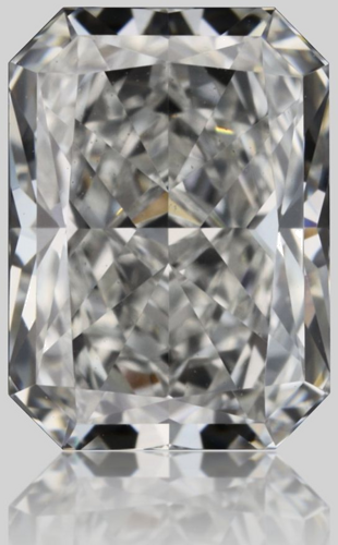 0.71 carat G-VVS1 Natūralus Radiant Deimantas (1)