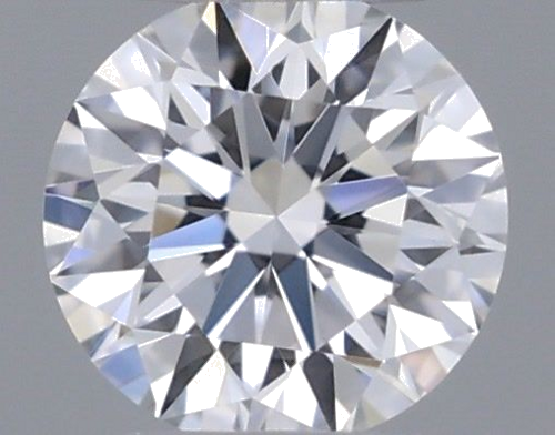 0.2 carat D-VVS2 Very Good cut Natūralus Round Deimantas (1)