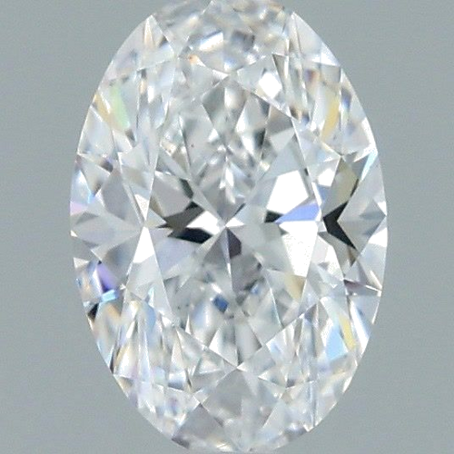 0.6 carat D-VS2 Natūralus Oval Deimantas (1)