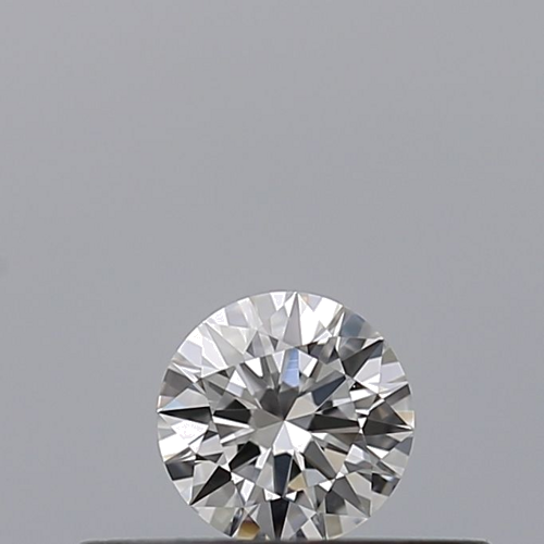 0.18 carat D-VVS1 Excellent cut Natūralus Round Deimantas (1)